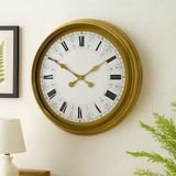 Vice Zentime 60 Cm Gold Lüks Duvar Saati