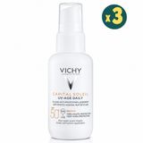Vichy Capital Soleil UV Age Daily 3x40 ml SPF 50+Tüm Ciltler için Güneş Kremi