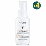 Vichy Capital Soleil UV Age Daily 4x40 ml SPF 50+Tüm Ciltler için Güneş Kremi