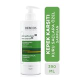 Vichy Dercos Anti Dandruff DS Kepek Karşıtı Şampuan 390 ml - Kuru Saçlar