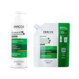 Vichy Dercos Anti-Dandruff Kuru Saçlar İçin Kepek Karşıtı Bakım Şampuanı 390 ml + Refill 390 ml