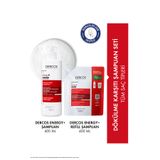 Vichy Dercos Energy+ Tüm Saç Tipleri İçin Dökülme Karşıtı Saç Bakım Seti: Şampuan 400 ml & Refill 400 ml