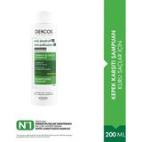 Vichy Dercos Kepek Önleyici Şampuan - Kuru ve Yıpranmış Saçlar için, Hassas Saç Derisine Uygun, 200 ml