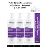 Vichy Dercos Neogenic Şampuan 3 x 400ml
