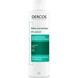 Vichy Dercos Yağlı Saçlar İçin Temizleyici Şampuan 200 ml Yağlanmayı Geciktirici Etki