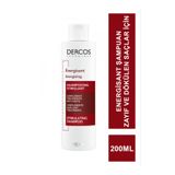 Vichy DercosEnergising-AMINEXIL® VE PP/B5/B6 Vitaminleriİçeren Saç Dökülmesine Karşı Şampuan 200 ml hiscos