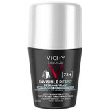 Vichy Homme Invisible Resist 50 ml Beyaz İz Karşıtı Erkek Roll-On Deodorant