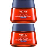 Vichy Liftactiv Collagen Specialist Night 50 Ml 2 Adet