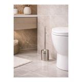 Vichy Paslanmaz Çelik Tuvalet Fırçası ve Standı – Modern, Dayanıklı WC Fırçası Seti VICHY-7043