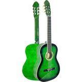 Victor Klasik Gitar Seti Yeşil Renk