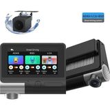 Victor Mobil Uygulama ile Uzaktan Izleme, Wi-Fi Destekli Araç Kamerası. Kolay Kurulum, Sökülebilir. Ön-Arka Çift Kayıtlı Gizli 4K (2160P), Gece Görüşlü, 64GB Sd Kart Hediyel,araç Içi Kameralar