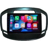Victor Opel Insignia 2013-2017 Android Sürüm 13 Kablosuz Carplay Navigasyon Multimedya 9 Inç Kuantum Ekranı 8G Ram +128GB Hafıza Çerçeveli ve arka görüş kameralı - Şeffaf