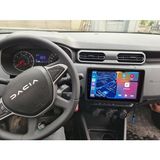 Victor Renault Dacıa Duster(2018-2024 Yıl) Android Sürüm 13 Multimedya Kablosuz Carplay Navigasyon 10 Inç Ekran 4G Ram + 64GB Hafıza Çerçeveli ve arka görüş kameralı - Siyah