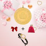 Victoria Gold Tam Altın Eski Tarihli (Kulplu 22 Ayar) (Sevgililer Gününe Özel Bileklik Hediye)