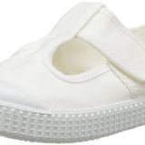 Victoria Unisex Çocuk Sandalya Lona Tintada Velcro Düşük Top Spor Ayakkabı, Beyaz (20 Beyaz),25 EU