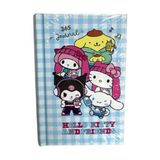 Vıctorıa's Journals 525-1991 Hello Kıtty And Frıedns A7 Sert Kapak Günlük Ajanda 80 Gr. 368 Sayfa - Mavi