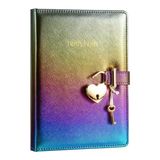 Victoria'S Journals Hush Hush Kilitli Metalik Hatıra Defteri 13X18cCm 80 Gram 160 Yaprak Çizgili 124-1101