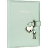 Victoria'S Journals Hush Hush Kilitli Pastel Hatıra Defteri 13X18cCm 80 Gram 160 Yaprak Çizgili 124-1109
