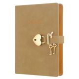 Victoria's Journals Hush Kilitli Not Defteri 160 Yaprak Çizgili Bej 1335 13X18cm