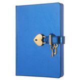Victoria's Journals Hush Kilitli Not Defteri 160 Yaprak Çizgisiz Mavi 4402 13X18cm