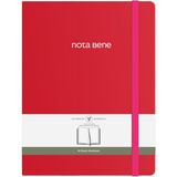 Victoria's Journals Nota Bene Classic Sert Kapak Defter, 19X25 Cm, Çizgili - Fuşya