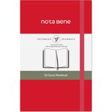 Victoria's Journals Nota Bene Classic Sert Kapak Defter, 9X14 Cm, Çizgili - Fuşya