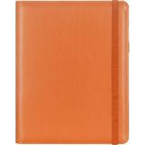 Victoria's Journals Notepad Folio 14.8x21 cm Vegan Turuncu Noktalı Deri Notluk