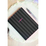 Victoria's Journals Smyth Art A5 Esnek Kapak Vegan Deri Defter – 192 Sayfa, 80 gr Ivory Kağıt, Renkli Kenar
