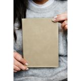 Victoria's Journals Smyth Stripes A5 Esnek Kapak Vegan Deri Defter – 192 Sayfa, 80 gr Ivory Kağıt, Renkli Kenar