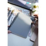Victoria's Journals Sylcon Spiralli Defter To-Do A5 100 Gr Siyah Tekil Ürün Kalın PP Kapak ile Ivory Kağıt - Siyah3