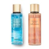VICTORIA'S SECRET Aqua Kiss-Amber Romance Vücut Spreyi İkili Set
