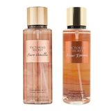 Victoria's Secret Bare Vanilla-Amber Romance Vücut Spreyi İkili Set