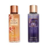 Victoria's Secret Bare Vanilla Golden-Night Glowing Vanilla Vücut Spreyi İkili Set