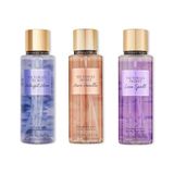 VICTORIA'S SECRET Bare Vanilla-Midnight Bloom-Love Spell Vücut Spreyi Üçlü Set