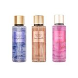 VICTORIA'S SECRET Bare Vanilla-Midnight Bloom-Romantic Vücut Spreyi Üçlü Set