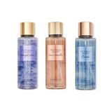 VICTORIA'S SECRET Bare Vanilla-Midnight Bloom-Rush Vücut Spreyi Üçlü Set