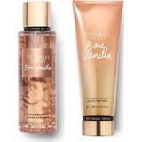 Victoria's Secret Bare Vanilla Vücut Sprey,vücut Losyonu 2 Li Set