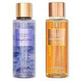 Victoria's Secret Midnight Bloom-Bare Vanilla Heat Vücut Spreyi İkili Set