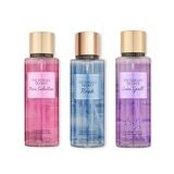 VICTORIA'S SECRET Pure Seduction-Rush-Love Spell Vücut Spreyi Üçlü Set