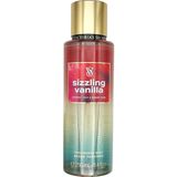 Victoria's Secret Sizzling Vanilla Vücut Spreyi 250ml Kadınlar İçin Tatlı Mango ve Güneş Miskleri