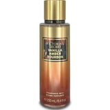 Victoria's Secret Vanilla Amber Bourbon Vücut Spreyi 250ML Kadınlar İçin Yumuşak ve Hoşgörülü Koku