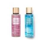 Victoria's Secret Vıctorıa's Secret Vücut Spreyi Velvet Petals ve Aqua Kiss İkili Set 250 ml Kadınlar İçin Ferahlatıcı Koku