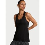 Victoria's Secret Vsx Pima Cotton Jersey Racerback Tank Top - Siyah - L