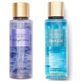 Victoria's Secret Vücut Spreyi İkili Set: Midnight Bloom ve Aqua Kiss 250 ml Her Cinsiyet İçin