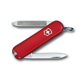 Victorinox 0.6123 Escort Çakı | EDC günlük kullanım için bıçak, tornavida ve cımbızlı küçük çok amaçlı bıçak. 58 mm, İsviçre'de üretilmiştir