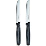 Victorinox 2 li Siyah Set 11 cm. Tırtıklı Küt Bıçak (2 ad.)