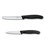 Victorinox 2Li Set 11 Cm Tırtıklı - 10 Cm Tırtıklı Sebze Meyve Bıçağı