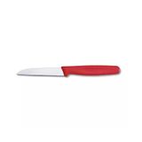 Victorinox 5.0431 8 cm Düz Kırmızı Tırtıklı Soyma Bıçağı