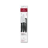 Victorinox 6.7113.33 Siyah Swiss Classic 3'lü Bıçak ve Soyacak Set