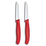 Victorinox 6.7491.2C1 Kırmızı Swiss Classic 2'li Soyma Bıçağı Set
